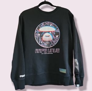 AAPE Bathing Aape Bape Holographic Sweater Sweatshirt.